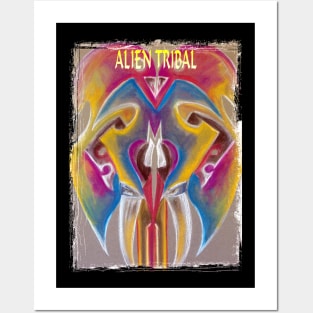 Alien Tribal 7 Posters and Art